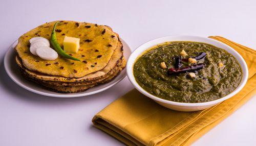 Sarson ka Saag and Makki ki Roti Recipe: How to Make Sarson ...