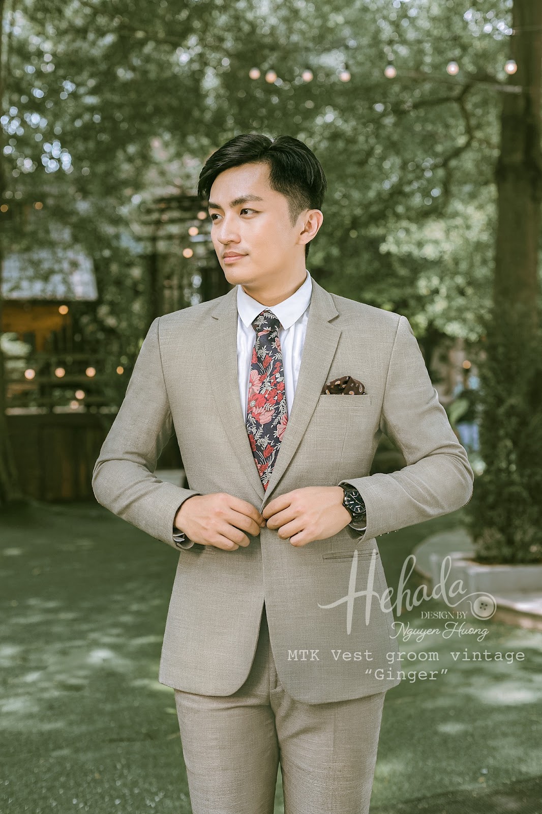 Suit thiết kế chú rể The Ginger