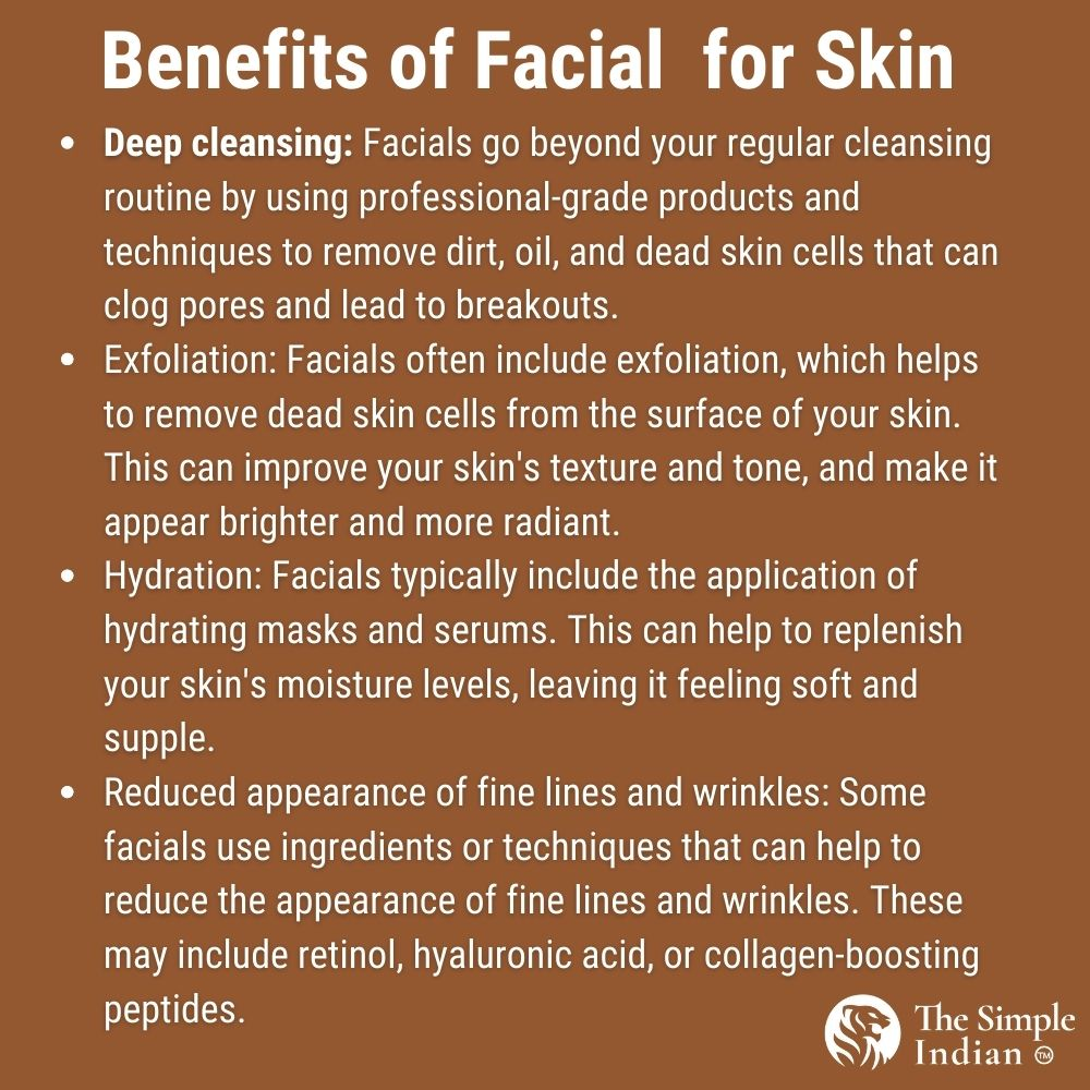  benefits: Best Facial For Glowing Skin