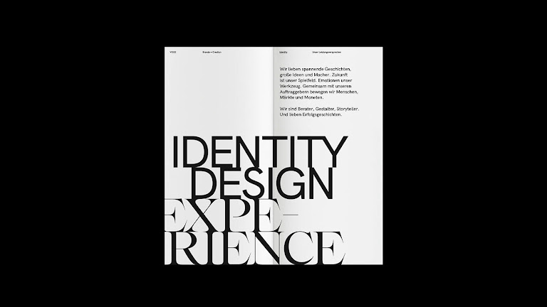 Brand Design brand identity branding  graphic design  logo typography   visual identity studio poster black and white