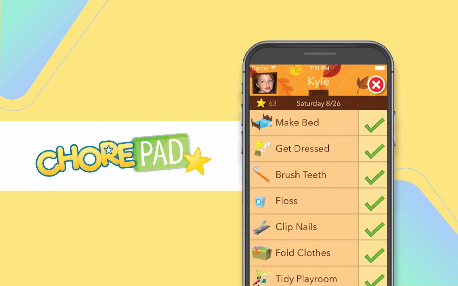 Chore Pad: Turning Chores into Child's Play