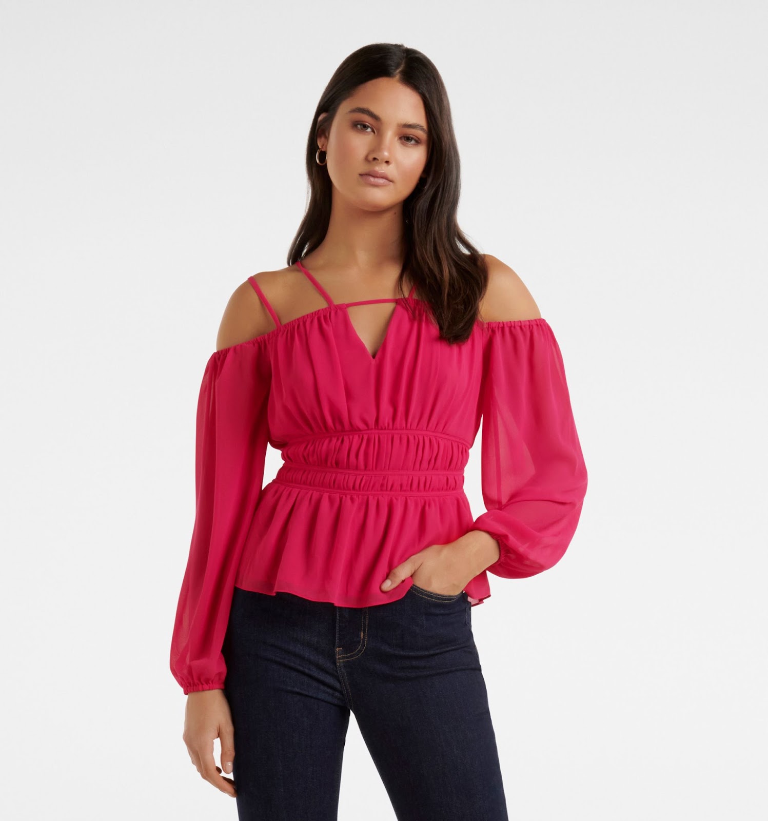 Cold Shoulder Top