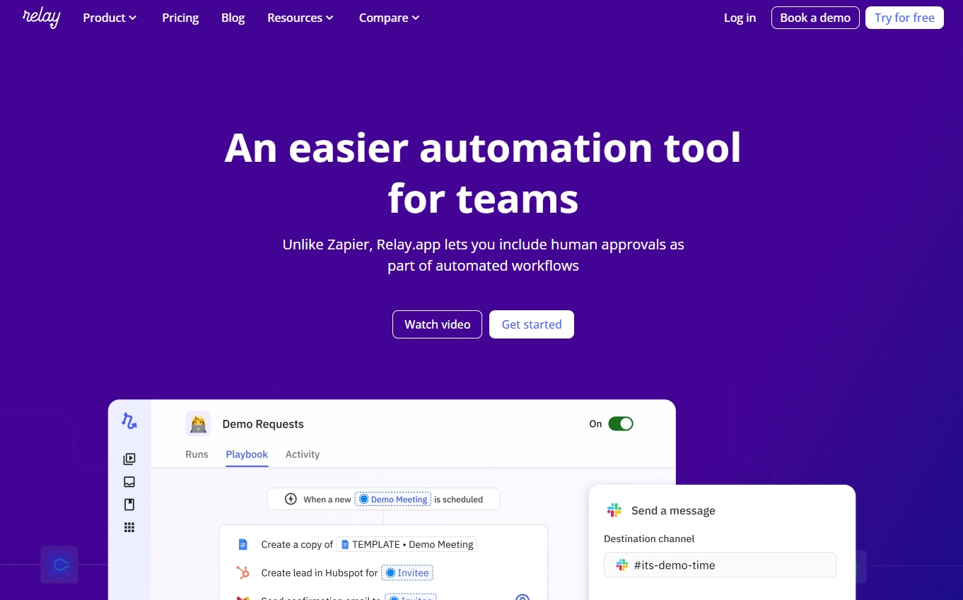 Relay: An easier automation tool for teams