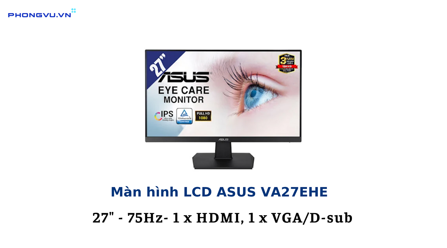 Màn hình LCD 27 inch  ASUS VA27EHE  