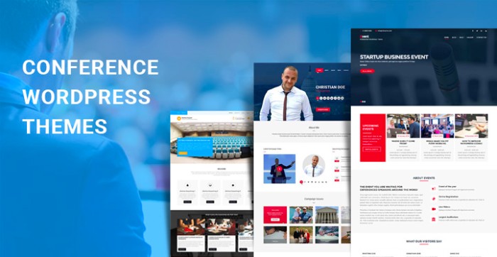 best wordpress event themes, WordPress for Conferences