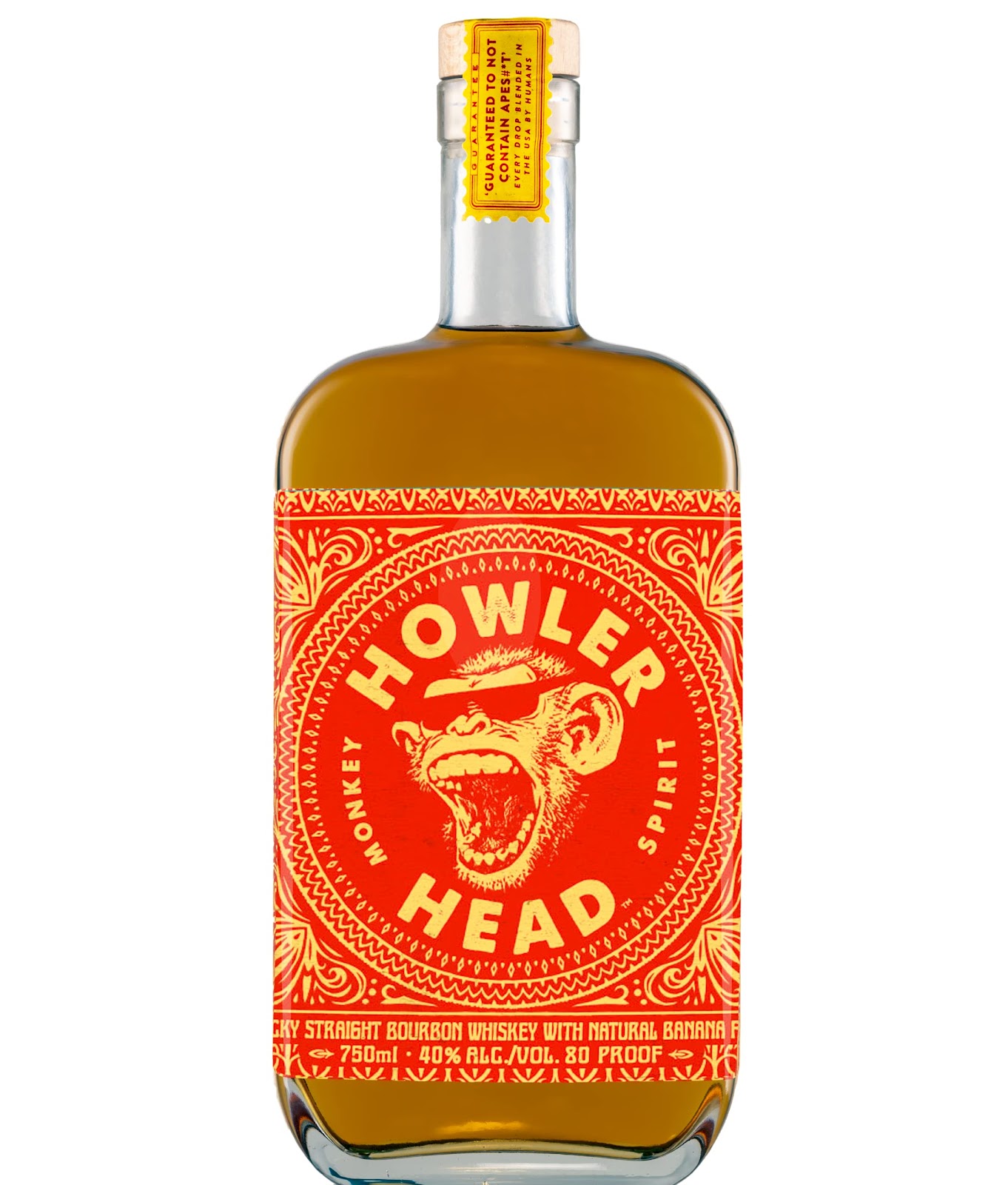Howler Head Whiskey Banana Bourbon 750Ml