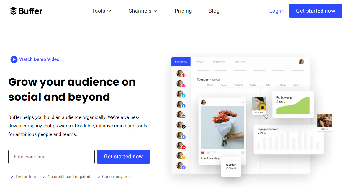 Grow your audience on social and beyond with Buffer