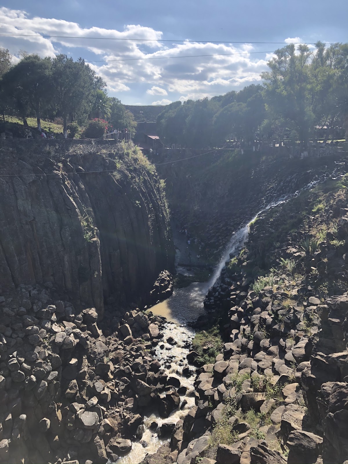 The Basaltic Prisms at Huasca de Ocampo in Mexico.