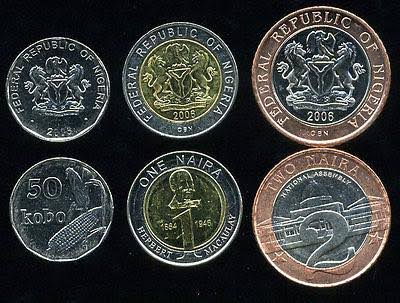 image showing Nigerian coin currencies