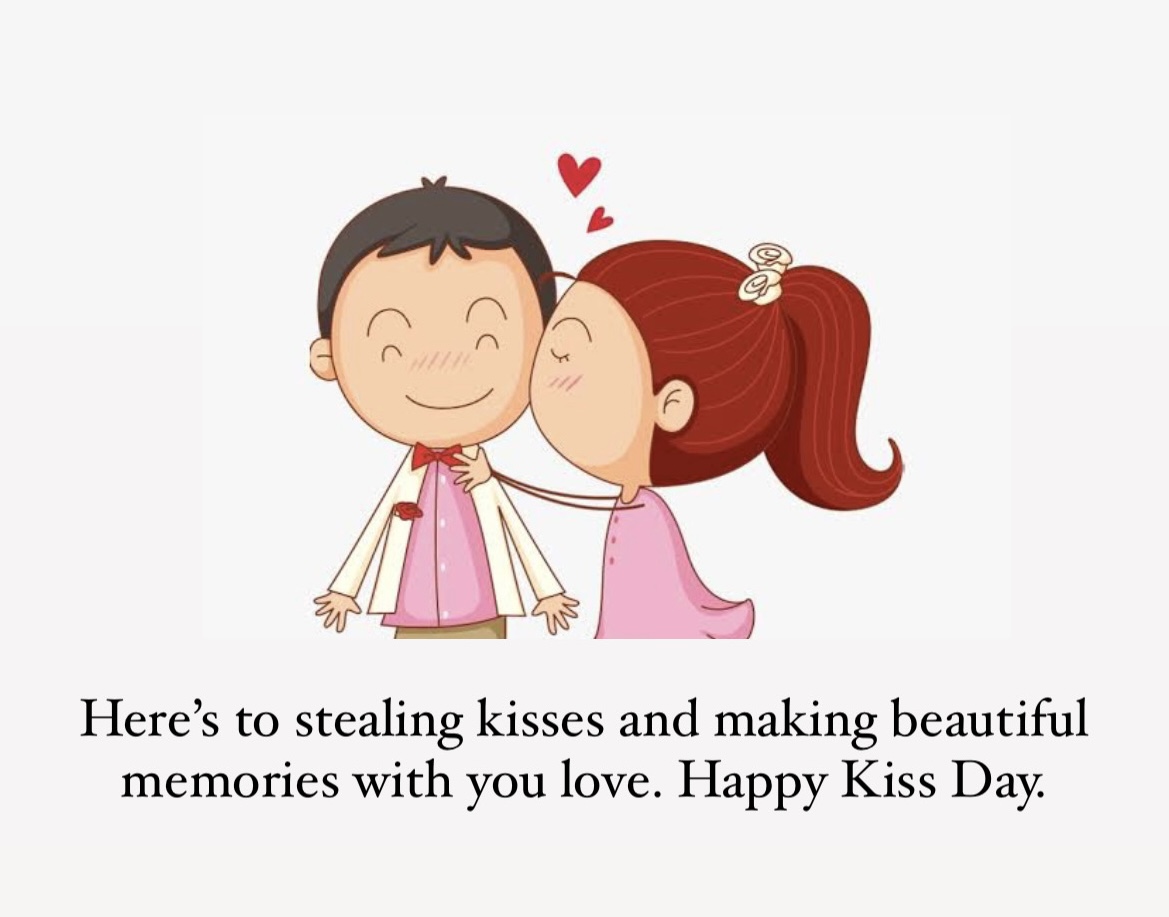 kiss day celebration
