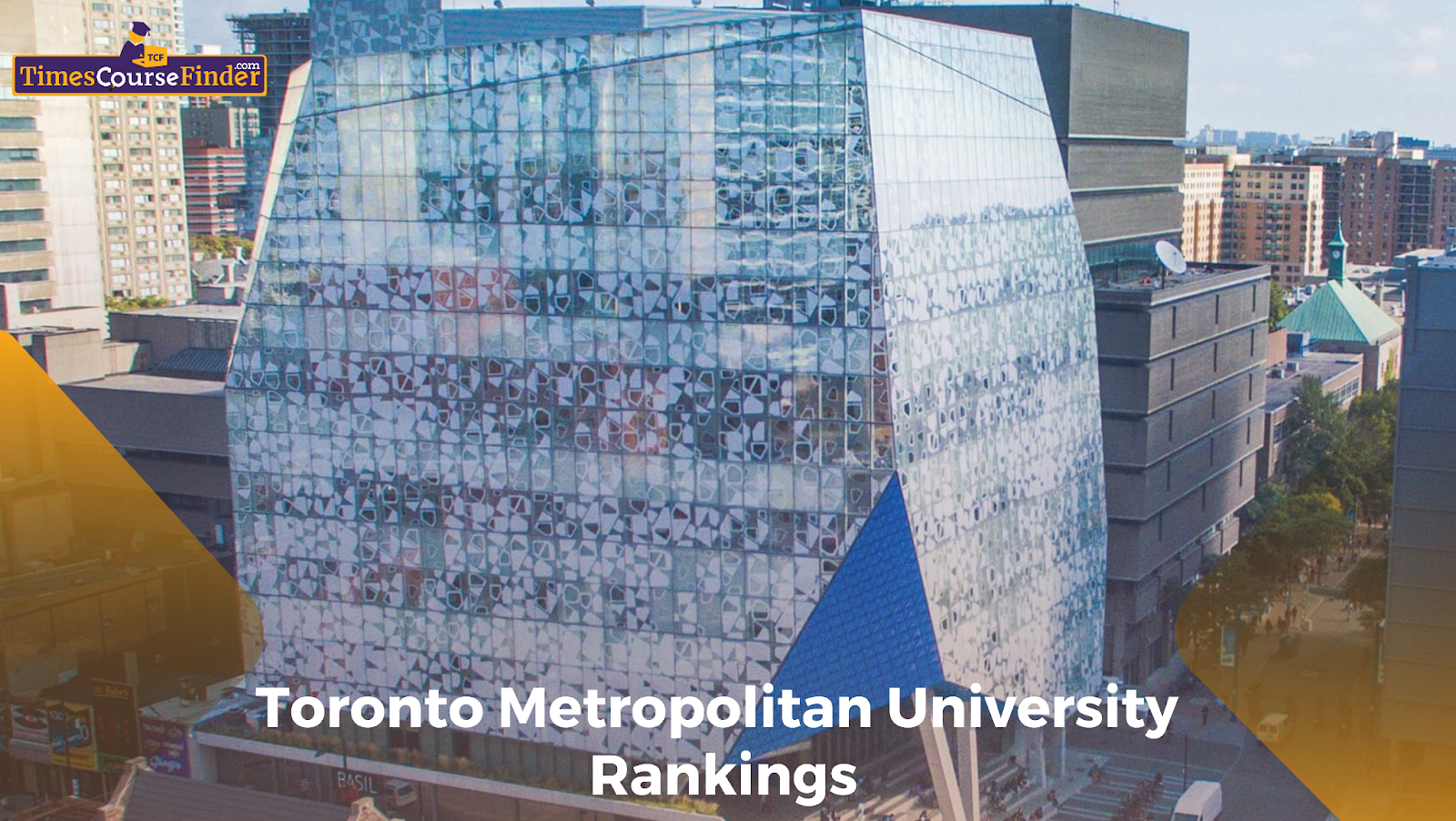 Originally the Ryerson Institute of Technology, Toronto Metropolitan University was established in 1948 in Toronto, Ontario, Canada. With 250 students in its first class, TMU educates over 40,000 students on its grounds.