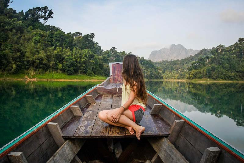 Hồ tại vườn quốc gia Khao Sok 