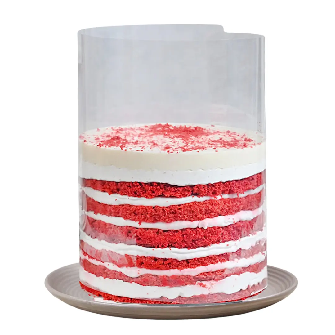 Delicious Red Velvet Pull Me Up Cake by Belly Amy's