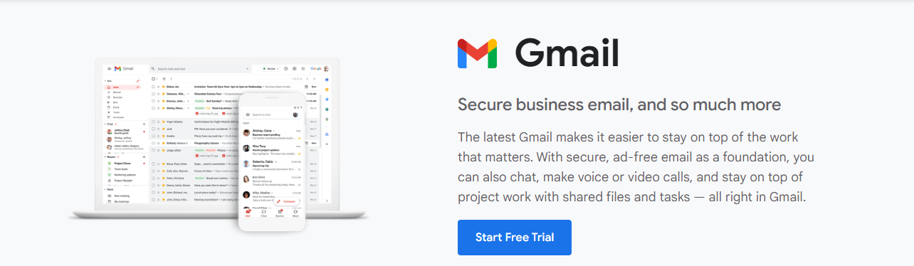 Gmail: Secure business email, and so much more