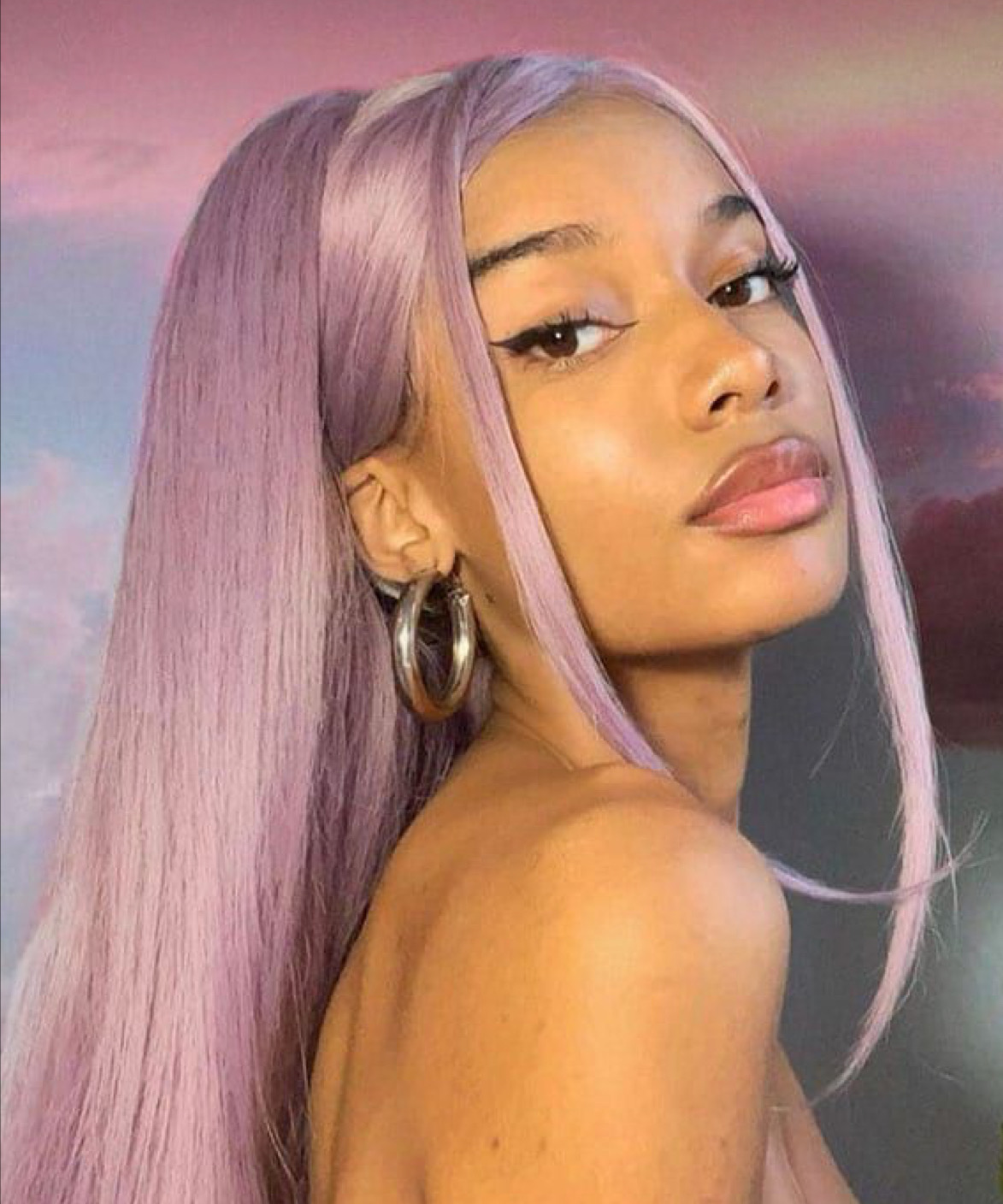 Lavender hair color