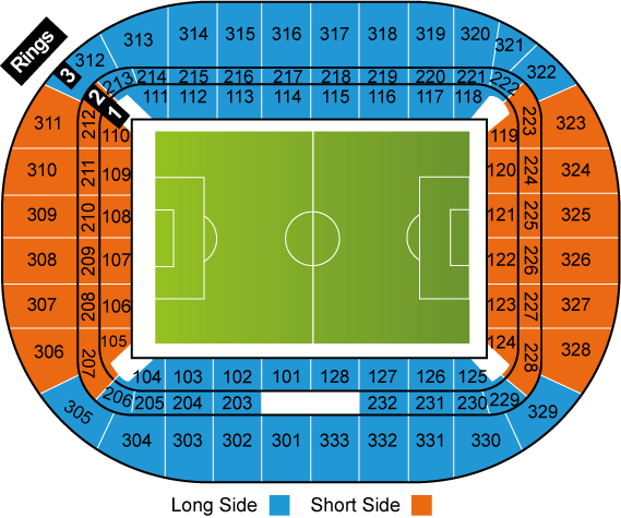 Estadio San Mames Seating Plan