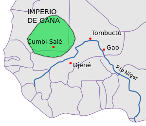 Império de Gana - reinos africanos