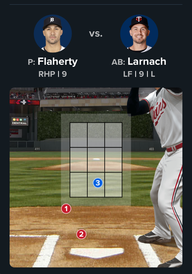 Pitch 1 was called a strike. Pitch 2 was a swinging strike because it looked very similar to pitch 1.