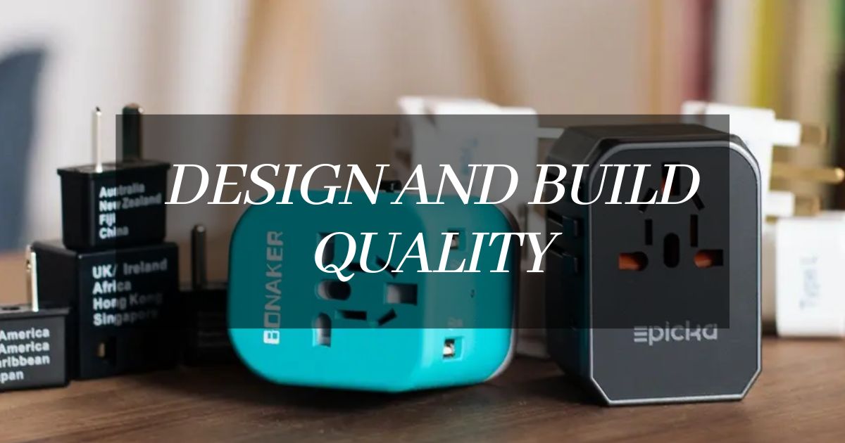 Design and Build Quality + European Travel Plug Adapters by VINTAR: A Comprehensive Review