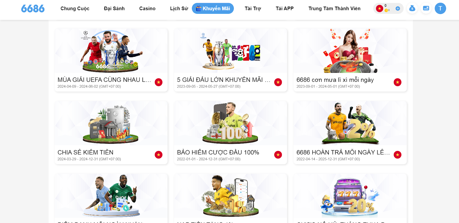 Nhà cái 6686Bet - Sân chơi cá cược không nên từ chối
