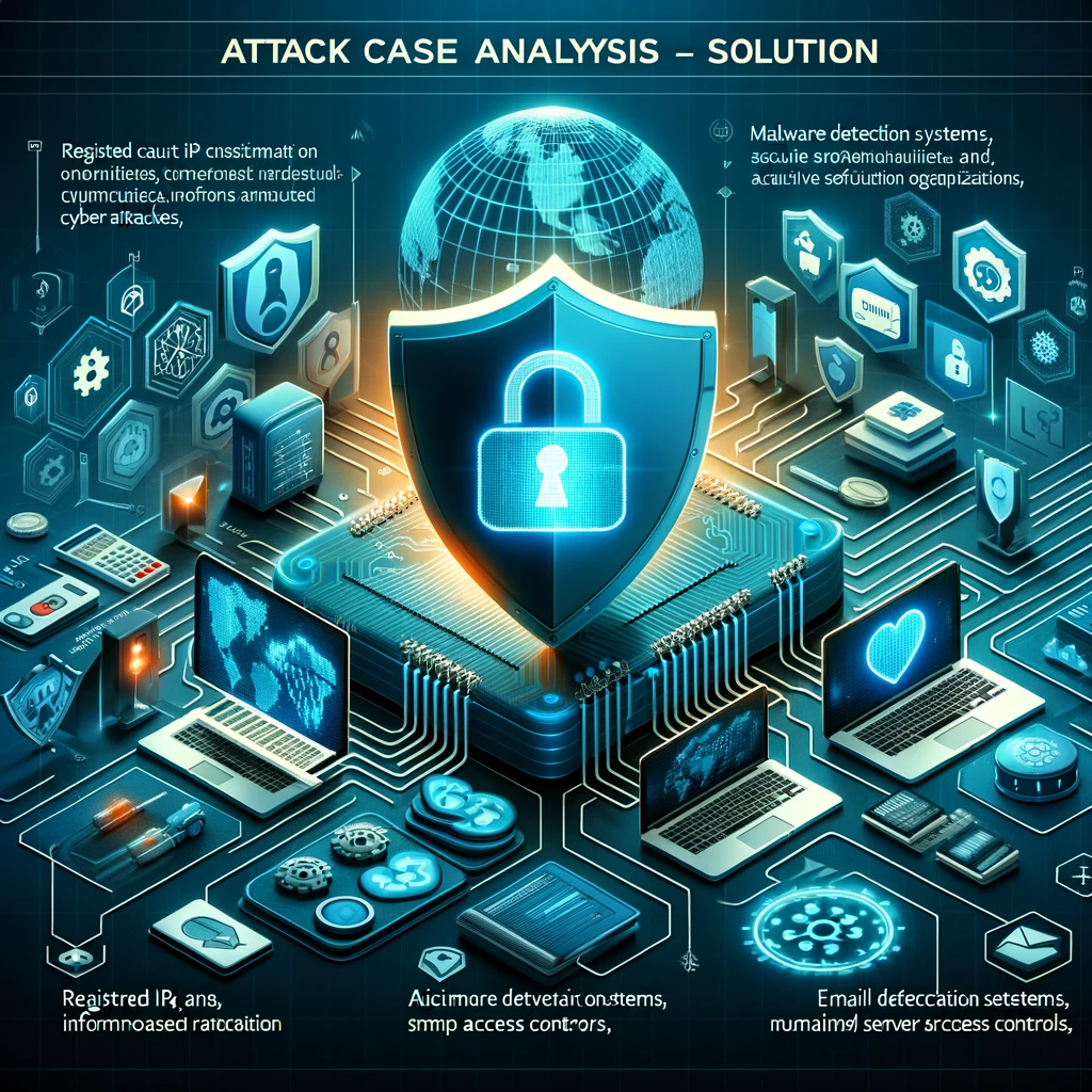 "A digital security command center with screens and interfaces focused on cybersecurity defense, featuring a shield with a lock, symbolizing data protection and threat analysis."