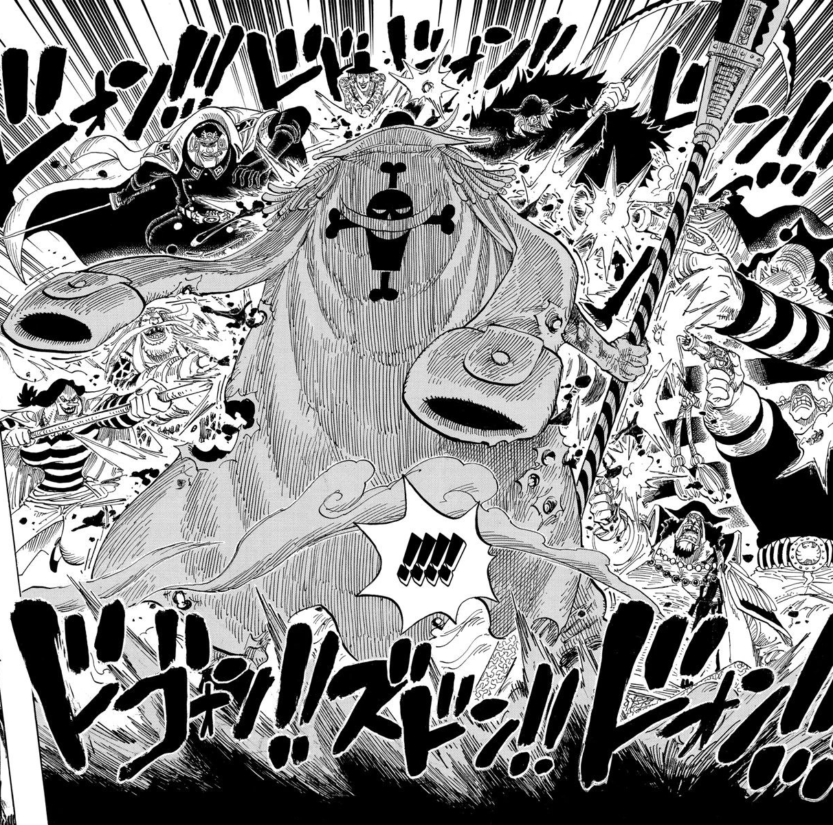Shiryu's True Intention by eating the Suke Suke no Mi - One Piece