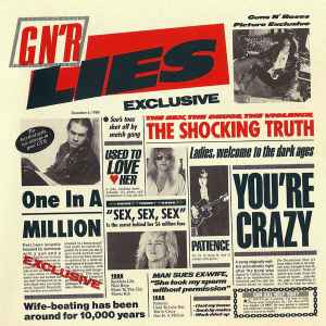 Guns N' Roses - G N' R Lies album cover