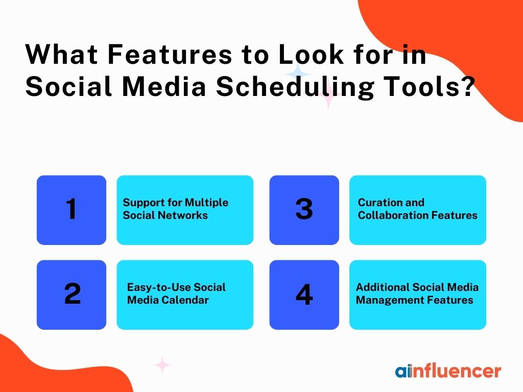 What Features to Look for in Social Media Scheduling Tools