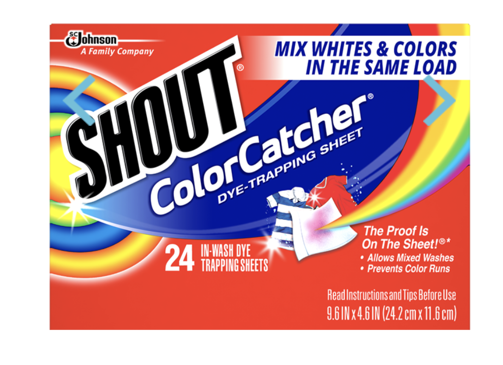 Shout® Color Catcher Dye-Trapping Sheet
