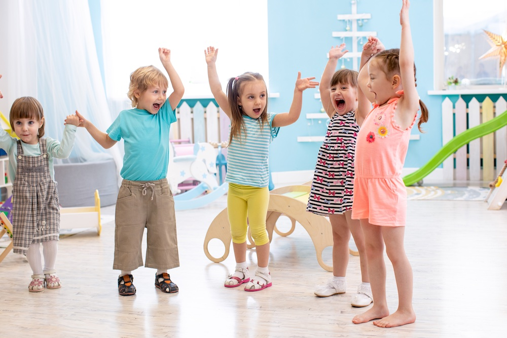Childhood Development Activities - Dancing and Rhythmic Moving