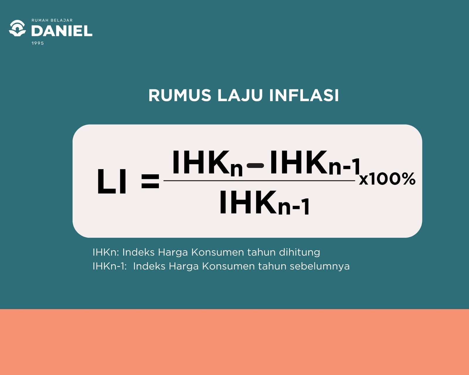 rumus laju inflasi