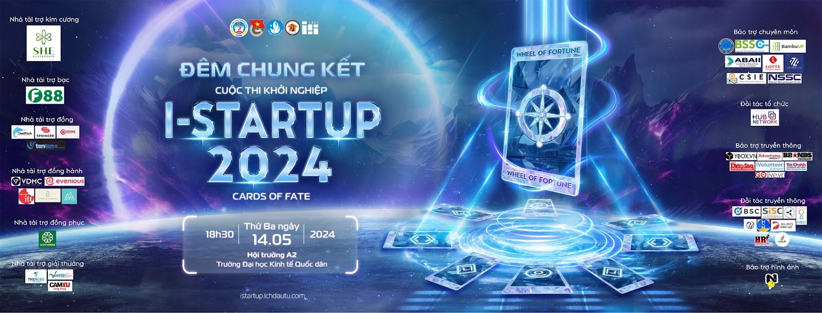 [14/05/2024] Đêm Chung Kết Cuộc thi Khởi nghiệp I-Startup 2024