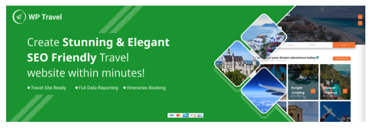 WP Travel-Best WordPress Travel Tour plugin for travel booking