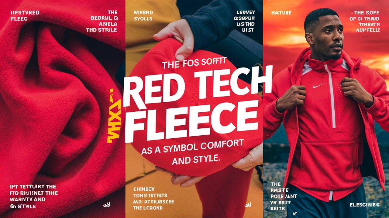 Red Tech Fleece
