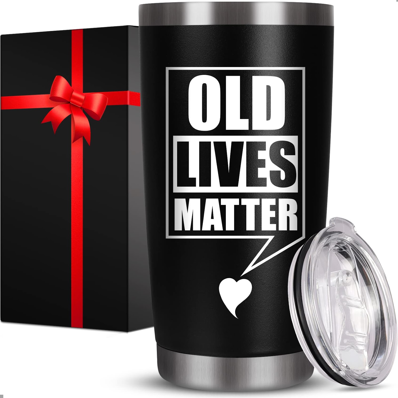 OOPERAY Old Lives Matter Tumbler