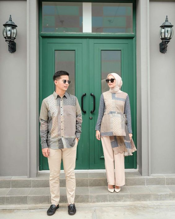 outfit lebaran 2024 baju couple