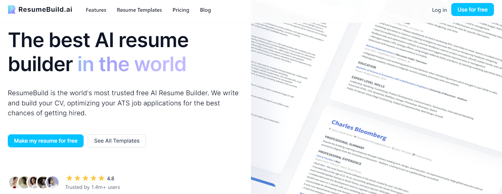 Best AI Resume Builder