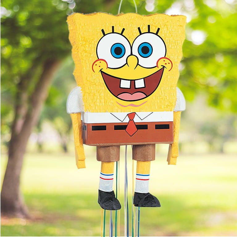 SpongeBob SquarePants Pinata, Shaped Pull String - Walmart.com