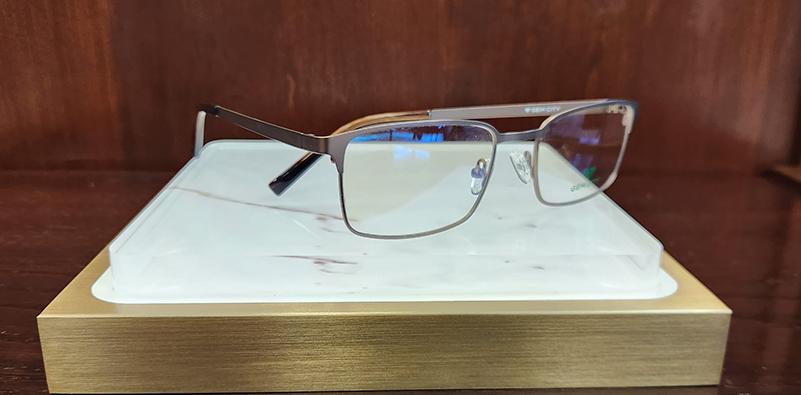 York pair of glasses on a counter