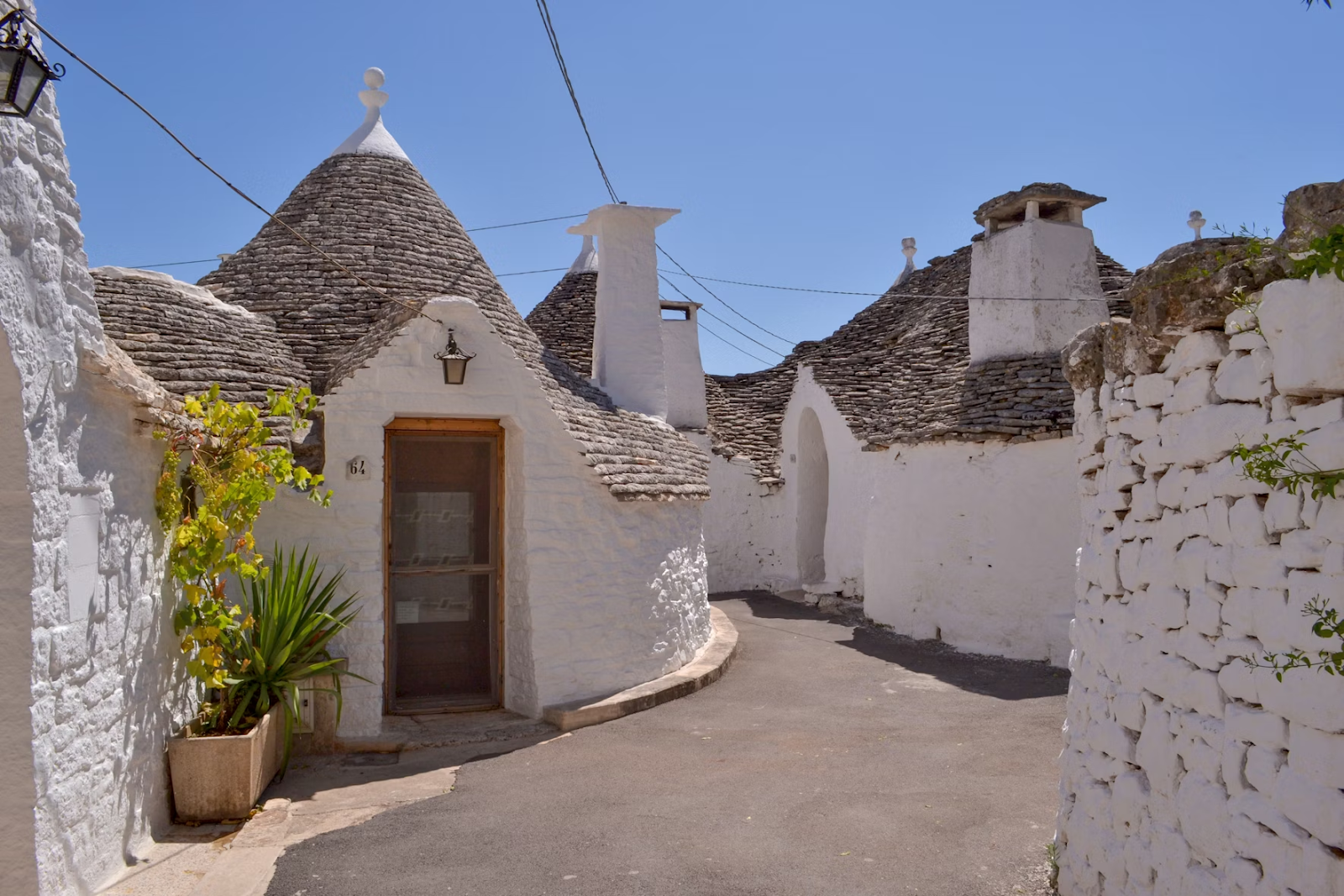 les célèbres trullis d’Alberobello