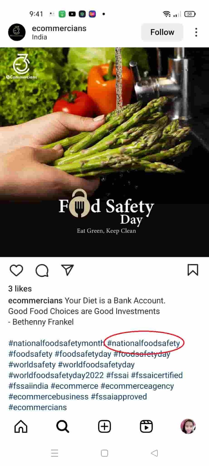 NFS on Instagram - National Food Safety