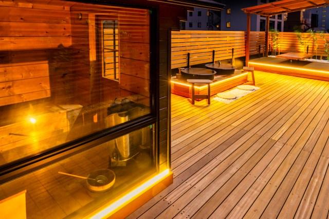 Surprise someone with an exlusive rental of a super V.I.P rooftop sauna,  complete with sushi chef | SoraNews24 -Japan News-