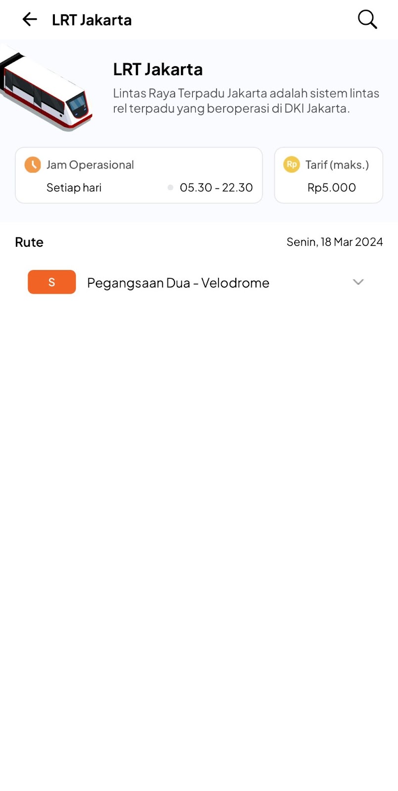 Cek informasi transportasi umum selama bulan Ramadan di JAKI