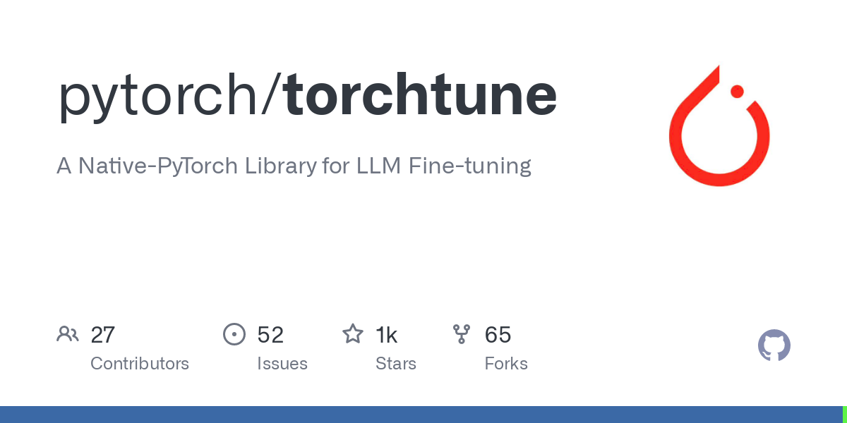 PyTorch's TorchTune