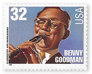 Francobollo Benny Goodman