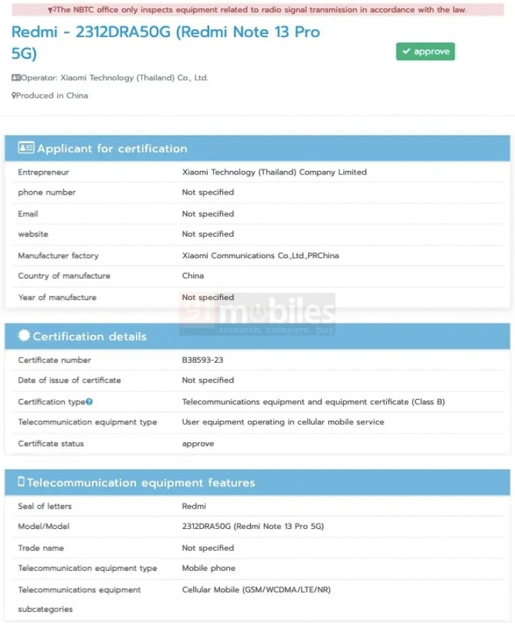 Redmi Note 13 Pro 5G