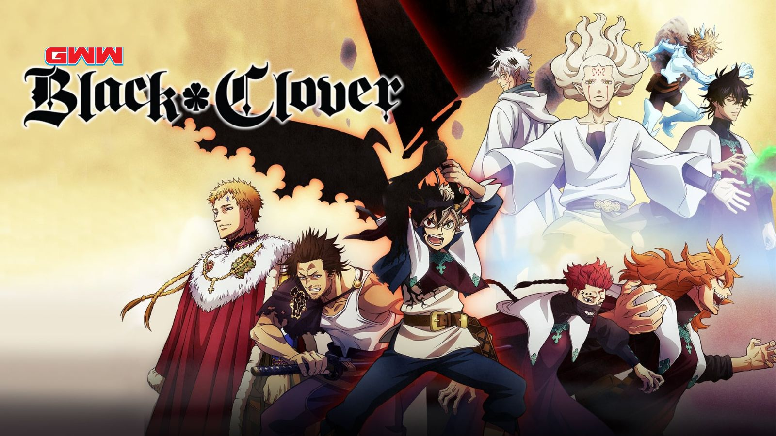 Black Clover anime characters in Elf Reincarnation Arc by Alpha Coders