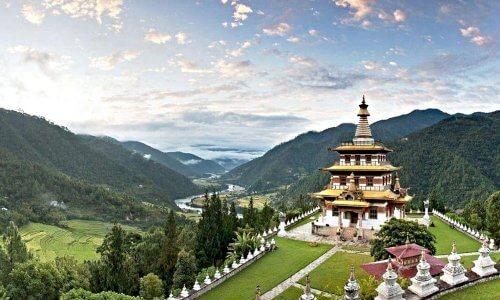 Details of the Holy Khamsum Yulley Namgyal Chorten | Bhutan Tourism