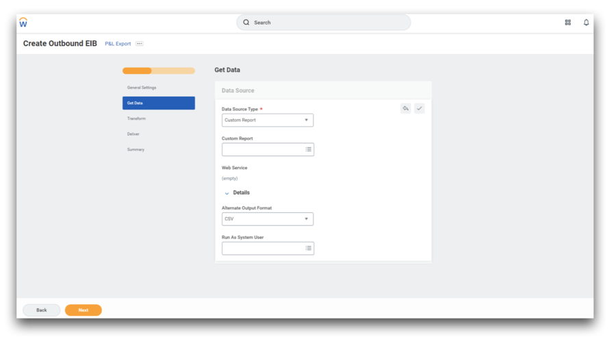 integrate workday and sftp