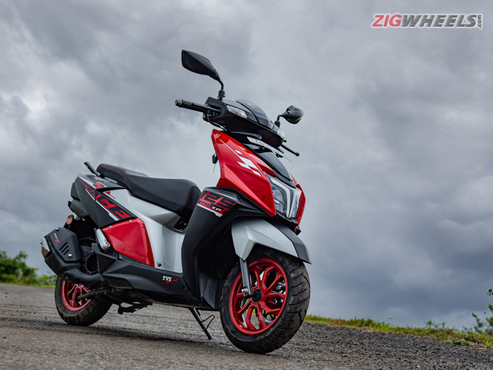 Tvs 125 best sale scooty price